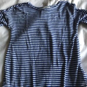 striped long sleeved shirt